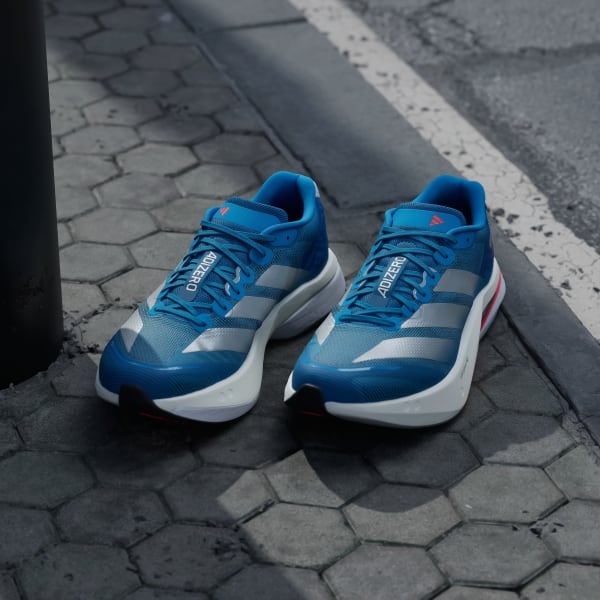 Details for Adidas Adizero Boston 13 跑鞋 太陽藍/銀色金屬/深太陽藍 JR4868