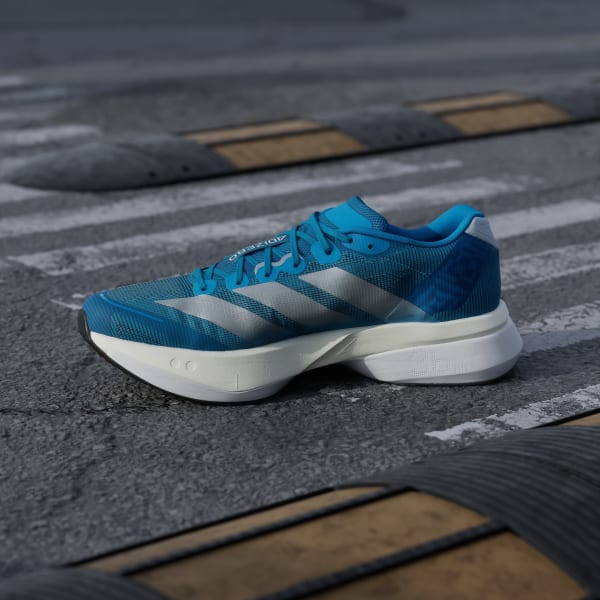Cheap Adidas Adizero Boston 13 跑鞋 太陽藍/銀色金屬/深太陽藍 JR4868