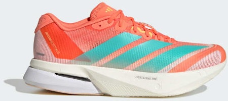 (Women) adidas Adizero Boston 13 Semi Coral/Flash Aqua/Flash Orange JS4954 (Women) adidas Adizero Boston 13 Semi Coral/Flash Aqua/Flash Orange JS4954