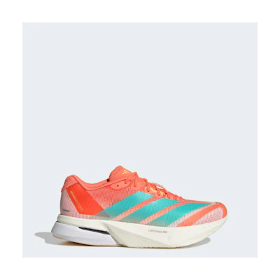 (W) adidas Adizero Boston 13 Semi Coral/Flash Aqua/Flash Orange