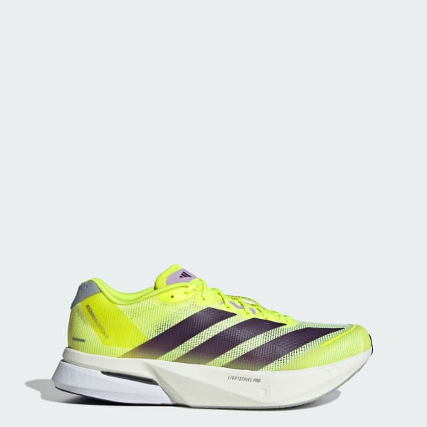 Adidas Adizero Boston 13 Solar Yellow/Aurora Plum/Powder Plum JP9251