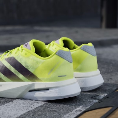 Adidas Adizero Boston 13 Solar Yellow/Aurora Plum/Powder Plum JP9251 3