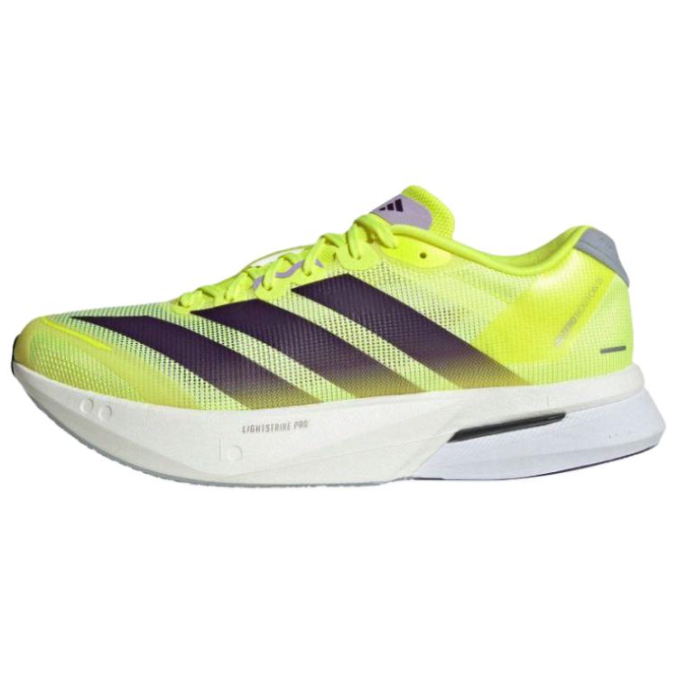 adidas Adizero Boston 13 Yellow Comfortable Soft Training Running Shoes JP9251 Shoes