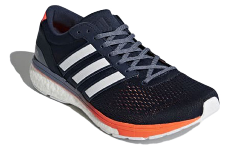 Lookbook adidas Adizero Boston 6 'Azul Naranja Blanco' BB6412