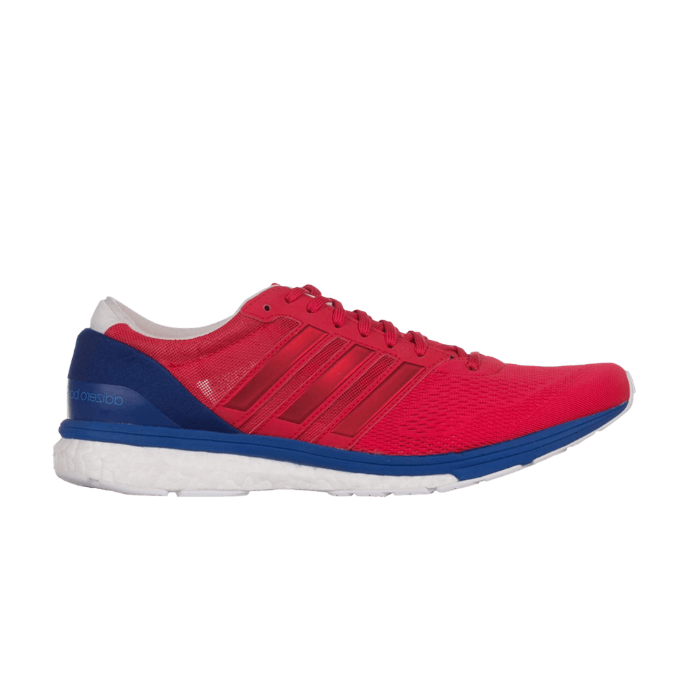 Buy 阿迪达斯 Adizero Boston 6 '艳红宝蓝配色' AQ5989