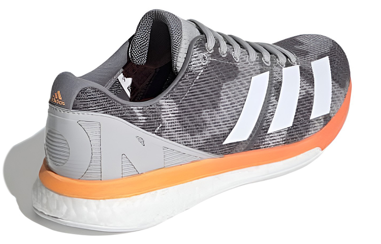 Shop adidas Adizero Boston 8 'Gris Blanco Naranja' G28877
