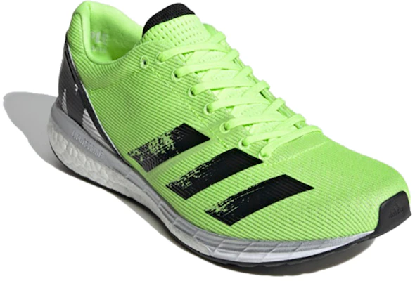 adidas Adizero Boston 8 ''Grün Schwarz'' EG7894 Lookbook adidas Adizero Boston 8 ''Grün Schwarz'' EG7894