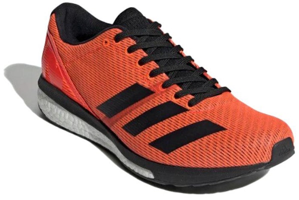 adidas Adizero Boston 8 'Solar Orange Black' G28860 Lookbook adidas Adizero Boston 8 'Solar Orange Black' G28860