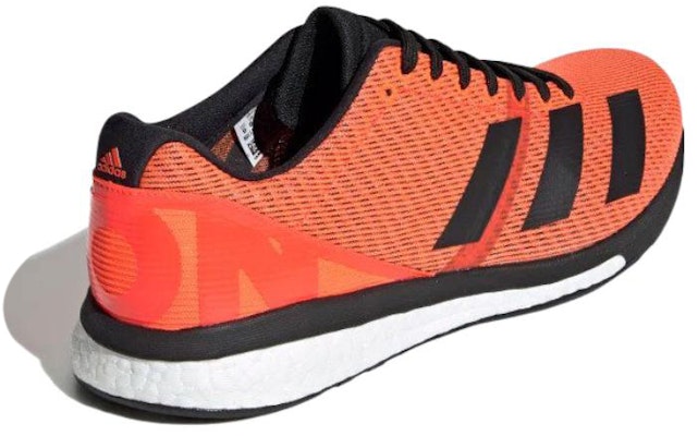 adidas Adizero Boston 8 'Solar Orange Black' G28860 Shop adidas Adizero Boston 8 'Solar Orange Black' G28860