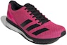 Lookbook adidas Adizero Boston 8 Wide 'Shock Pink Black' - Merah Jambu Hitam F34059