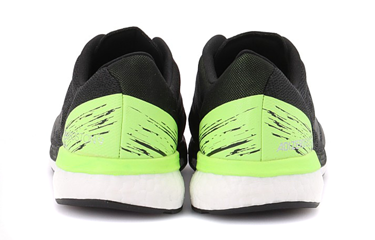 Sizing adidas Adizero Boston 9 減震防滑 低筒 跑步鞋 男款 黑綠