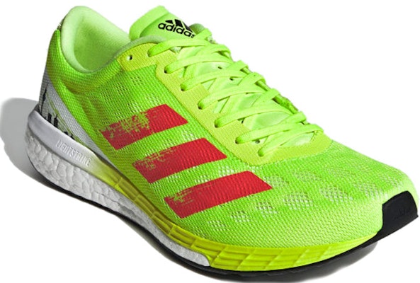 adidas Adizero Boston 9 'Green Red White' FZ2725 Lookbook adidas Adizero Boston 9 'Green Red White' FZ2725