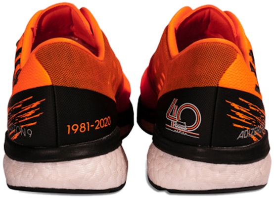 adidas Adizero Boston 9 Orange/Black GV7112 Details for adidas Adizero Boston 9 Orange/Black GV7112