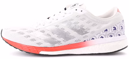adidas Adizero Boston 9 'White Scarlet' FX8499 adidas Adizero Boston 9 'White Scarlet' FX8499