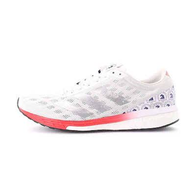 adidas Adizero Boston 9 'White Scarlet'
