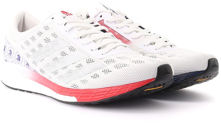 アディゼロ ボストン 9 白赤 (Adizero Bosuton 9 Shiroaka) FX8499 Lookbook アディゼロ ボストン 9 白赤 (Adizero Bosuton 9 Shiroaka) FX8499