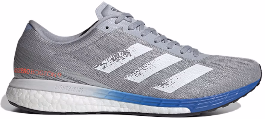 阿迪达斯 Adizero Boston 9 蓝色 '灰色'跑鞋 FW2214 Order 阿迪达斯 Adizero Boston 9 蓝色 '灰色'跑鞋 FW2214
