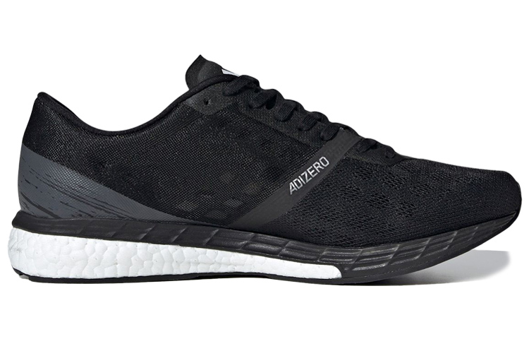 Order adidas Adizero Boston 9 Wide Schwarz/Weiß FY1117