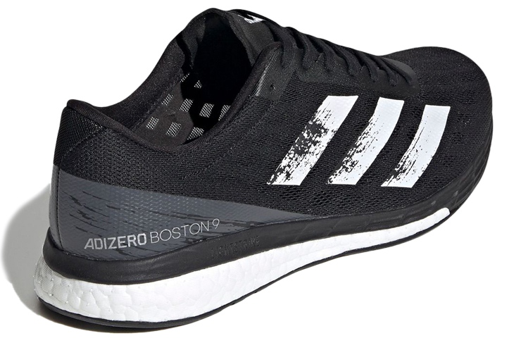 Shop adidas Adizero Boston 9 Wide Schwarz/Weiß FY1117