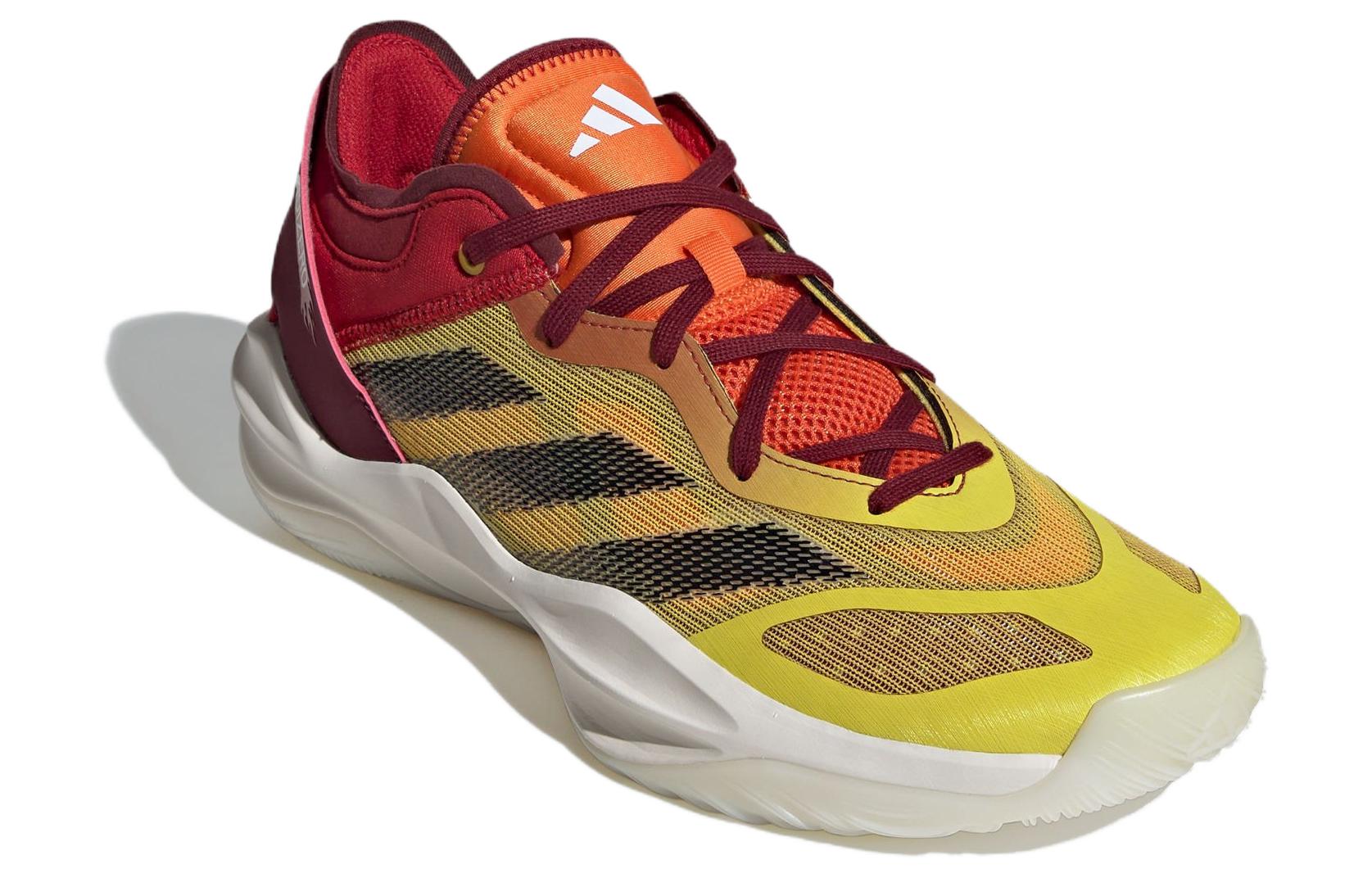 Lookbook 阿迪达斯 Adizero Bounce Select 2.0 低帮 '橙黑黄'篮球鞋 IF9354