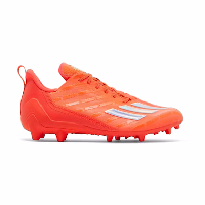 adidas Adizero Cleats 'Solar Red Silver Metallic'