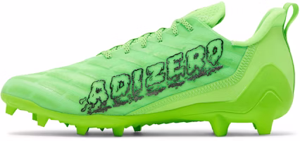 adidas Adizero Cleats 'Team Solar Hijau Perak Metalik' GX7891 Lookbook adidas Adizero Cleats 'Team Solar Hijau Perak Metalik' GX7891