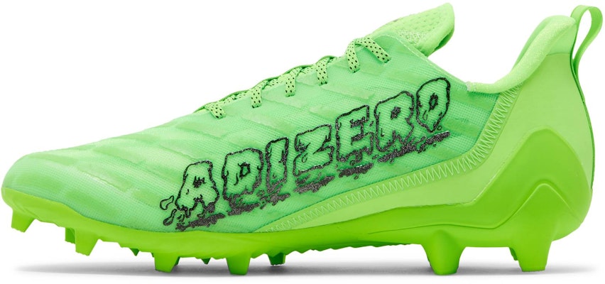 adidas Adizero Cleats 'Team Solar Green Silver Metallic' GX7891 Lookbook adidas Adizero Cleats 'Team Solar Green Silver Metallic' GX7891