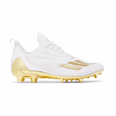 adidas Adizero Cleats 'White Gold Metallic'