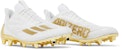 adidas Adizero Cleats 'Putih Emas Metalik' GX5122