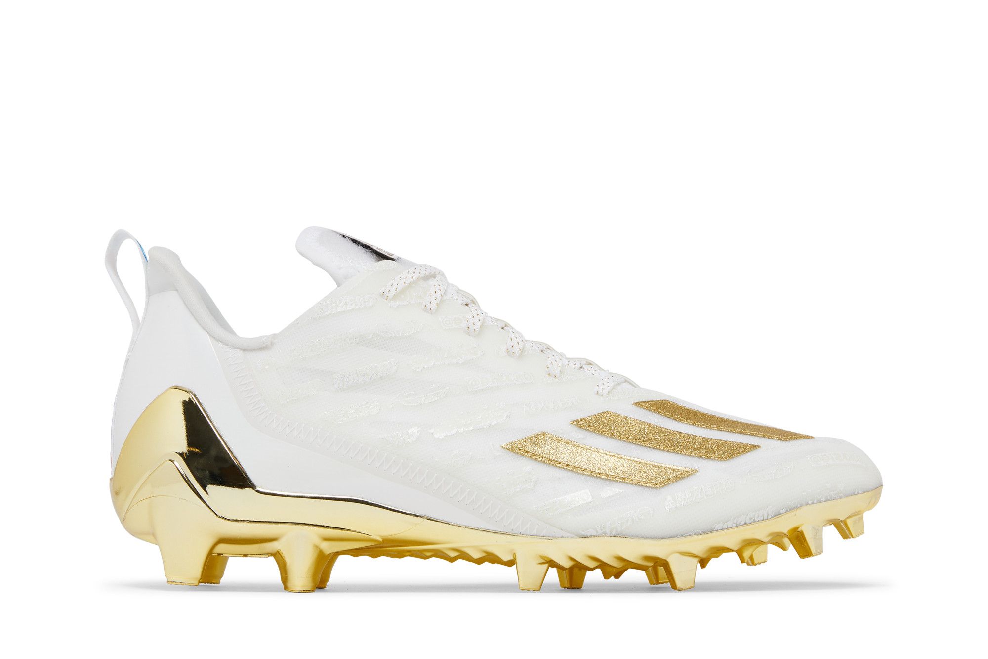 adidas Adizero Cleats 'White Gold Metallic' GX7897