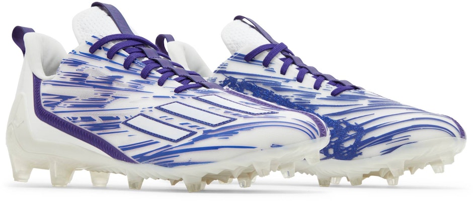 adidas Adizero Cleats 'Putih Team College Purple' GZ6914 Cheap adidas Adizero Cleats 'Putih Team College Purple' GZ6914