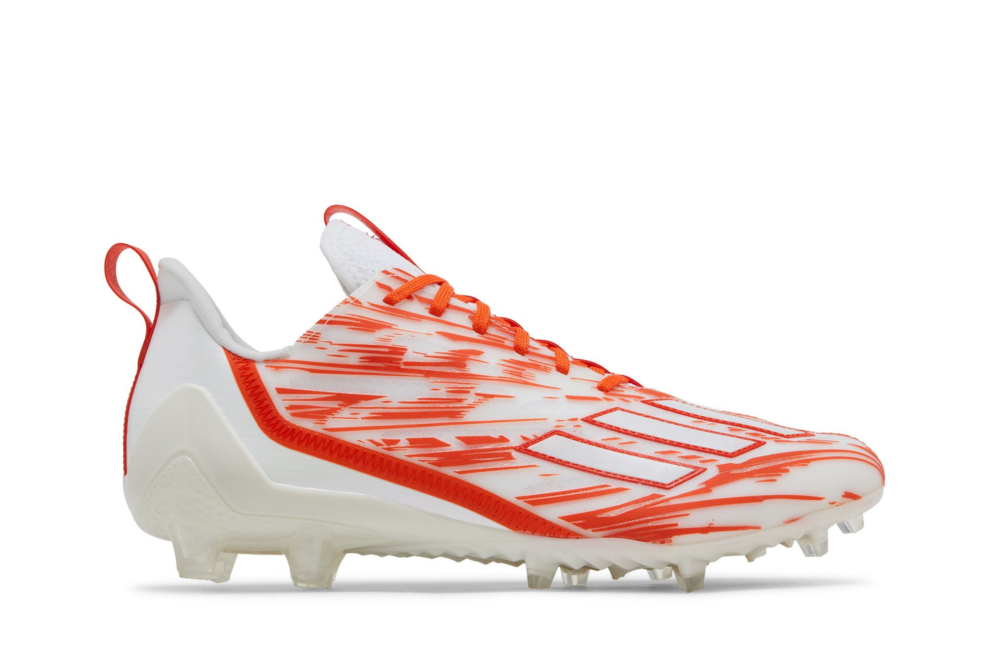 adidas Adizero Cleats 'White Team Orange' GZ6913
