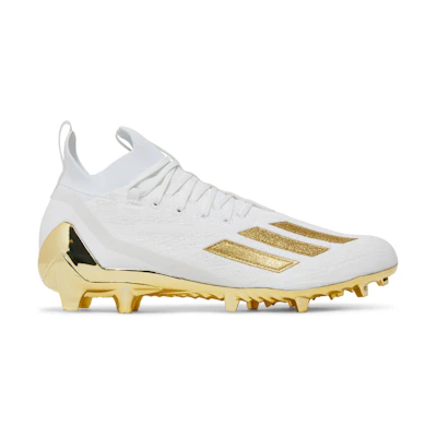 adidas Adizero Cleats Primeknit 'White Gold Metallic'