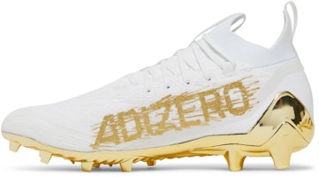 adidas Adizero Cleats Primeknit 'Putih Emas Metalik' GX5100 Lookbook adidas Adizero Cleats Primeknit 'Putih Emas Metalik' GX5100