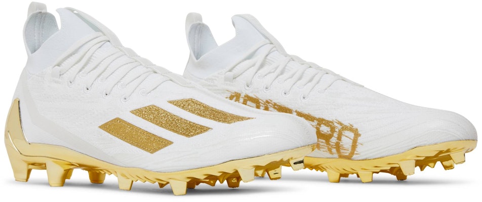 adidas Adizero Cleats Primeknit 'Putih Emas Metalik' GX5100 Cheap adidas Adizero Cleats Primeknit 'Putih Emas Metalik' GX5100