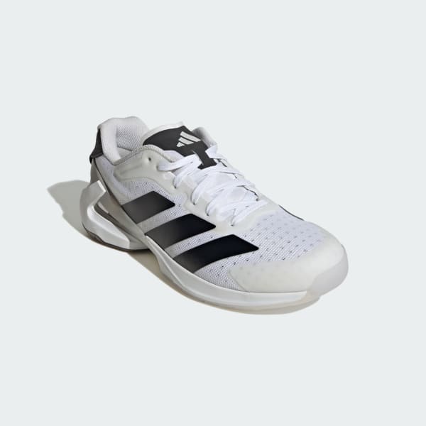Shop adidas Adizero Counterblast 室內鞋 白色/黑色/灰色 KJ3679