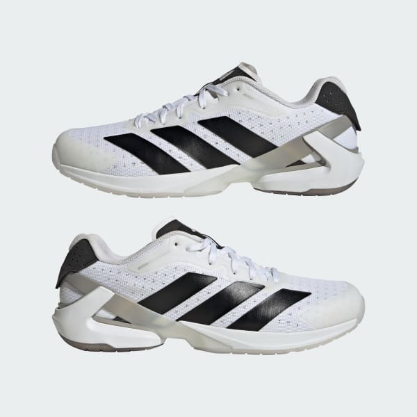 Sizing adidas Adizero Counterblast 室內鞋 白色/黑色/灰色 KJ3679