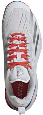 adidas Adizero Cybersonic 'White Blue Bright Red' IG9513 Shop adidas Adizero Cybersonic 'White Blue Bright Red' IG9513