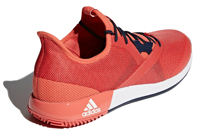 Shop adidas Adizero Defiant Bounce 耐磨防滑網球鞋 猩紅色