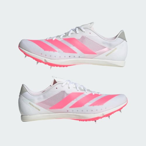 Sizing adidas Adizero Distance Star Blanc/Orange Solaire/Or Métallique KI8385