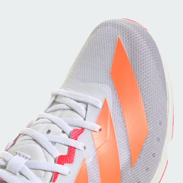 Cheap 아디다스 아디제로 디스턴스스타 중거리 러닝화 클라우드 화이트/루시드 오렌지/루시드 레드 JQ0627
