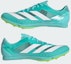 Sizing Adidas Adizero Distancestar Middle Distance Running Shoes Blue/Cloud White/Lucid Lemon JI2999