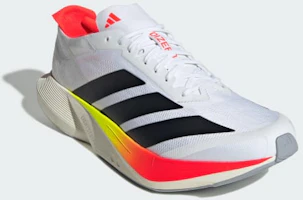 Shop Adidas Adizero Drive RC Running Shoes Cloud White/Core Black/Solar Red JR9380