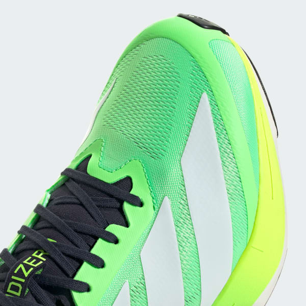 Sizing Adidas Adizero Drive RC Sepatu Lari Lime Burst/Zero Metallic/Lucid Lemon JR9378