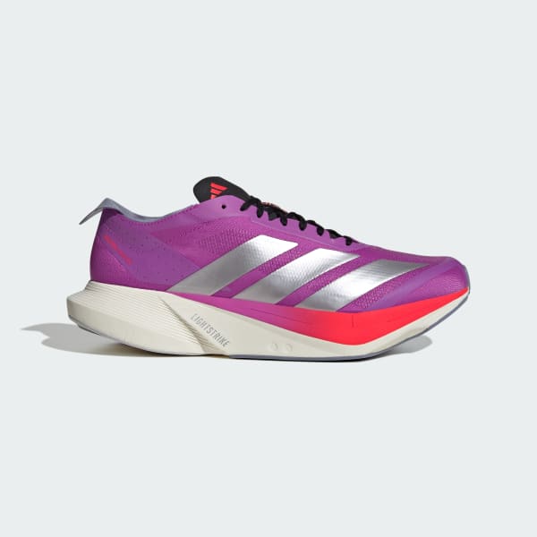 Adidas Adizero Drive RC Running Shoes Purple Burst/Silver Metallic/Lucid Red JR6962