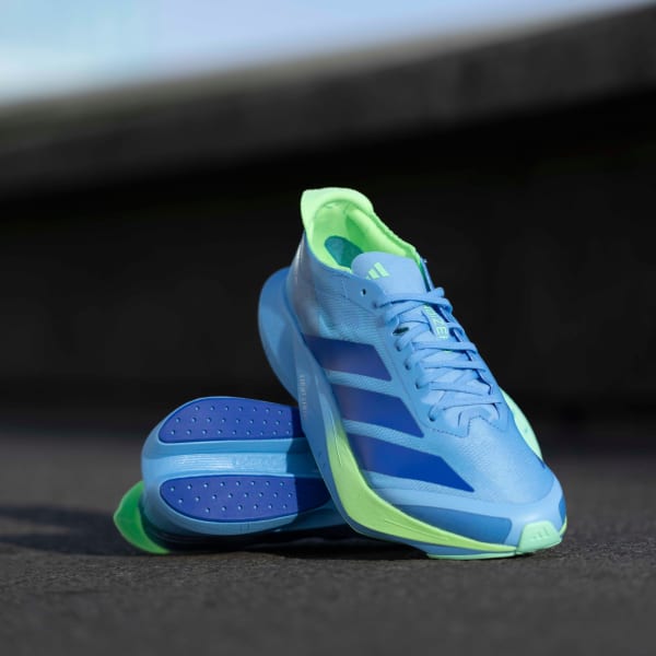 Cheap adidas Adizero Drive RC Biru Semi Lucid/Lime Burst/Crystal Sky KJ6208