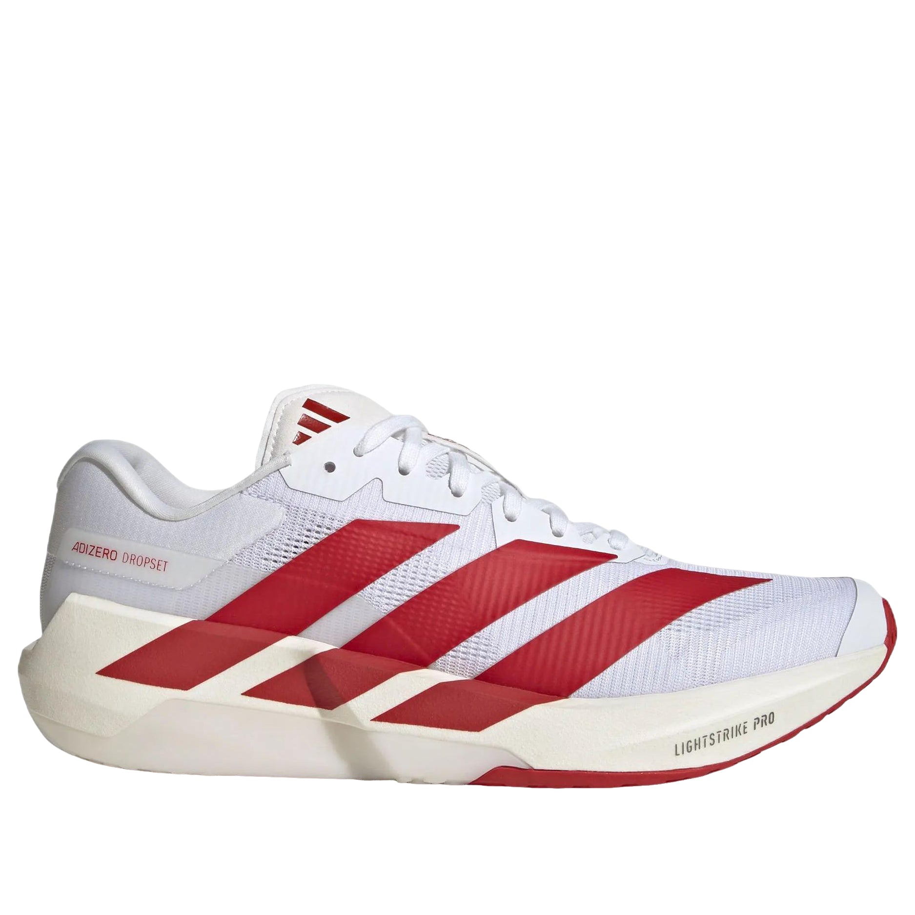 adidas Adizero Dropset Pro 'White Team Power Red' LA6284