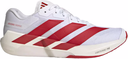adidas Adizero Dropset Pro 'White Team Power Red' LA6284 adidas Adizero Dropset Pro 'White Team Power Red' LA6284