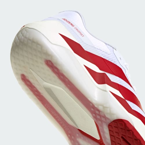 Cheap adidas Adizero Dropset Pro「白色 Team Power Red」運動鞋 LA6284