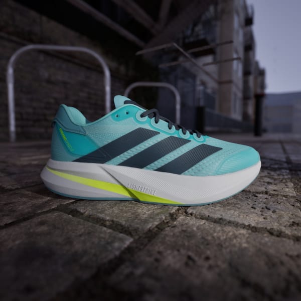 Lookbook Adidas Duramo Speed 2 Sepatu Lari Biru/Aurora Ink/Mint Ton JS4414